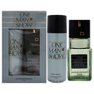 Set Jacques Bogart: One Man Show, Eau De Toilette, Per Uomo, 100 ml + One Man Show, Spray Profumato, Per Uomo, 200 ml