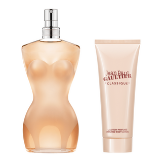 Set Jean Paul Gaultier: Classique, eau de toilette, da donna, 50 ml + Classique, idratante, lozione per il corpo, 75 ml