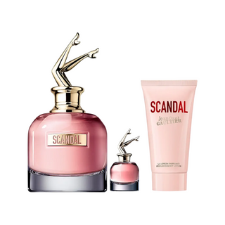 Cofanetto Jean Paul Gaultier: Scandal, Eau De Parfum, per donna, 80 ml + Scandal, idratante, lozione per il corpo, 75 ml + Scandal, Eau De Parfum, per donna, 6 ml *Miniatura