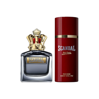 Set Jean Paul Gaultier: Scandal, Eau De Toilette, per uomo, 100 ml + Scandal, Deodorante Spray, per uomo, 150 ml