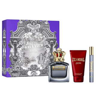 Set Jean Paul Gaultier: Scandal Pour Homme, Eau De Toilette, Per Uomo, 100 ml + Scandal Pour Homme, Eau De Toilette, Per Uomo, 10 ml + Scandal Pour Homme, Gel Doccia, Corpo, 75 ml