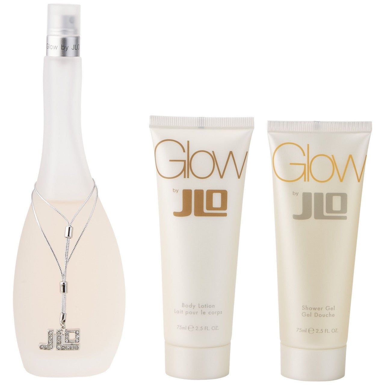 Jennifer Lopez Glow Donna Eau de Toilette 50 ml + Lozione Corpo 75 ml + Gel Doccia — Cofanetto