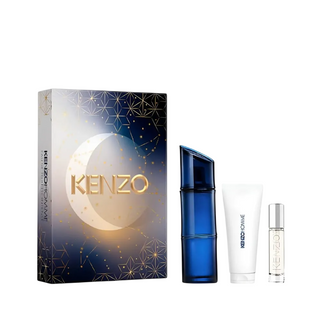 Set Kenzo: Homme Intense, Eau De Toilette, per uomo, 60 ml + Homme Intense, Eau De Toilette, per uomo, 10 ml + Homme Intense, gel doccia, 75 ml