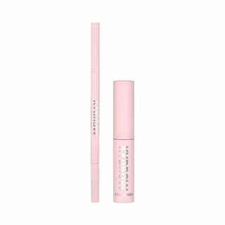Set Kylie Cosmetics: Kybrow, Defined, Matita per sopracciglia e pennello 2 in 1, 005, Marrone scuro, 0,09 g + By Kylie, Define, Gel per sopracciglia, Traslucido, 5 ml