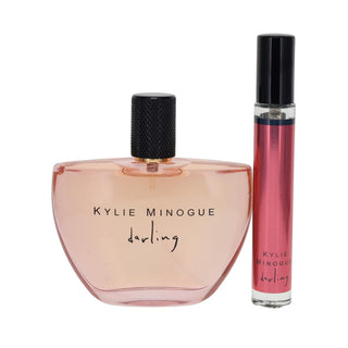 Set Kylie Minogue: Darling, eau de parfum, da donna, 75 ml + Darling, eau de parfum, da donna, 8 ml