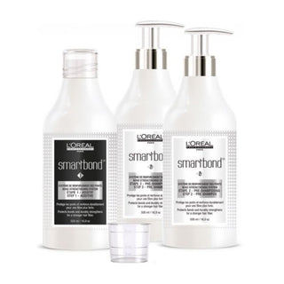 Set L'Oreal Professionnel: SmartBond Step 1 Additivo Colorante per Capelli 500 ml + SmartBond Pre-Shampoo per Capelli 500 ml + SmartBond Pre-Shampoo per Capelli 500 ml