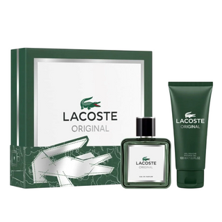 Set Lacoste: Original, Eau De Parfum, per uomo, 60 ml + Original, Detergente, Rinfrescante, Gel doccia, 100 ml