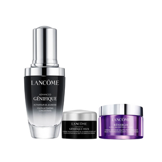 Set Lancome: Advanced Genifique, siero anti-età, per il viso, 20 ml + Advanced Genifique, crema idratante, per il viso, 5 ml + Rénergie HPN 300-Peptide, crema anti-età, per il viso, 15 ml