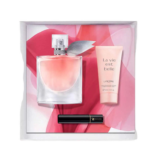 Lancome Set: La Vie Est Belle Eau De Parfum pro ženy 50 ml + La Vie Est Belle hydratační tělové mléko 50 ml + Hypnose Black Mascara 2 ml