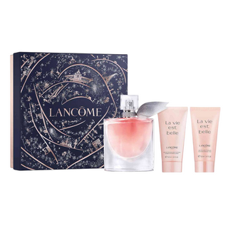 Set Lancôme: La Vie Est Belle Eau de Parfum da donna 50 ml + La Vie Est Belle lozione corpo idratante 50 ml + La Vie Est Belle gel doccia detergente su tutto il corpo per tutti i tipi di pelle 50 ml