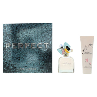 Set Marc Jacobs: Perfect Eau De Parfum da donna 50 ml + Perfect Hydrating lozione corpo 50 ml