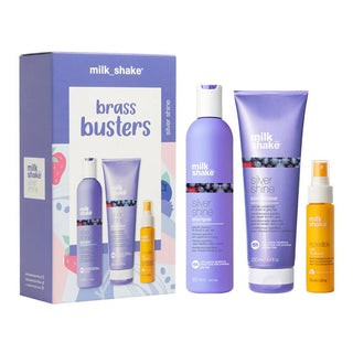 Set Milk Shake: Silver Shine, Shampoo per capelli, 300 ml + Silver Shine, Balsamo per capelli, 250 ml + Incredible, Trattamento con olio per capelli, Protegge, 50 ml