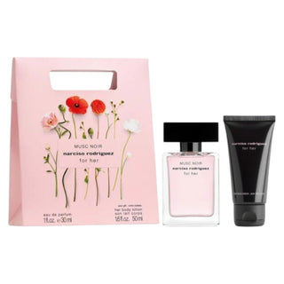 Set Narciso Rodriguez: Musc Noir Eau De Parfum Per Donna 30 ml + Per Lei Detergente Lozione Corpo 50 ml
