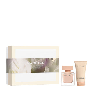 Set Narciso Rodriguez: Poudree, eau de parfum, da donna, 50 ml + Narciso Poudree, idratante, lozione per il corpo, 50 ml