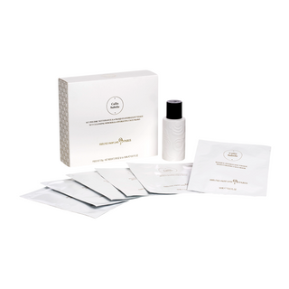 Set Orens Parfums : Callis Subtile, Maschera idratante, in tessuto, per il viso, 6 pz, 18 ml + Callis Subtile, Polvere detergente ed esfoliante, 85 g