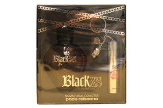 Set Paco Rabanne: Black XS, Eau De Toilette, per uomo, 100 ml + Black XS, Eau De Toilette, per uomo, 10 ml