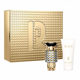 Set Paco Rabanne: Fame, Eau De Parfum, per donna, 50 ml + Fame, idratante, lozione per il corpo, 75 ml