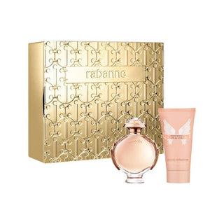 Set Paco Rabanne: Olympea, eau de parfum, da donna, 50 ml + Olympea, idratante, lozione per il corpo, 75 ml