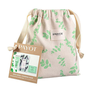 Set Payot: Pate Grise Opacizzante Giorno Gel Per il viso 30 ml + Teens Dream Estratto di tè bianco Purificante Maschera in tessuto Per il viso Mattina 19 g + Set Pate Grise Assorbenti 50 pz