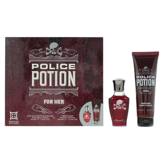 Set Police: Pozione, Eau De Parfum, Per Donna, 30 ml + Pozione, Idratante, Lozione Per Il Corpo, 100 ml
