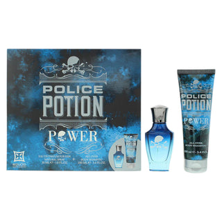 Set Police: Potion Power, Eau De Parfum, per uomo, 30 ml + Potion Power, idratante, lozione per il corpo, 100 ml