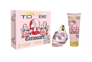 Set Police: To Be Tattooart, Eau De Parfum, per donna, 40 ml + To Be Tattooart, Lozione corpo, 100 ml