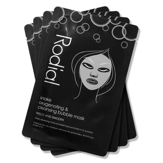 Set, Rodial, Snake, detergente, maschera in tessuto, per il viso, 4 pezzi, 22 g