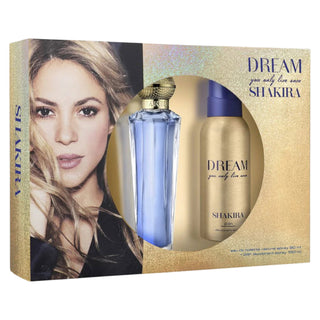 Set Shakira: Dream You Only Live Once, Eau De Toilette, per donna, 80 ml + Dream You Only Live Once, Deodorante Spray, per donna, 150 ml