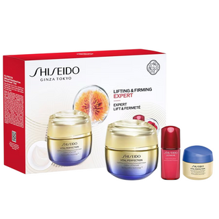 Set Shiseido : Vital Perfection, Uplifting & Firming, Crema, Viso, 50 ml + Vital Perfection, Rassodante, Notte, Crema, Per viso, 15 ml + Ultimune Power Infusing, Siero, Per viso, 10 ml