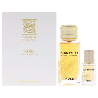 Signature sillage d`orient Set esclusivo Sillage D'Orient: Rose, Eau De Parfum, unisex, 100 ml + Rose, Eau De Parfum, unisex, 15 ml