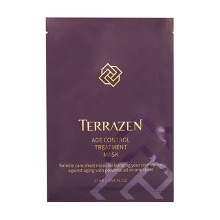 Set, Terrazen, Age Control, Rassodante, Maschera in tessuto, Viso, 10 pz, 27 ml