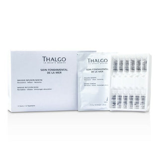 Set Thalgo: Fundamental Care Of La Mer, Powder Cream, for the face, 12 pieces, 35 g + Fundamental Treatment De La Mer, Lotion, for face, 12 pieces, 5 ml