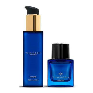 Set Thameen London: Riviere, Extrait De Parfum, unisex, 50 ml + Riviere, lozione per il corpo, corpo, 100 ml