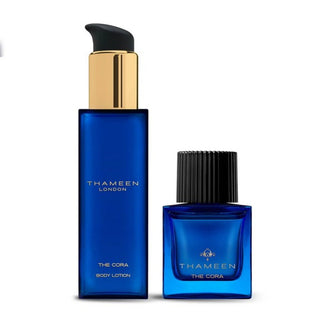 Set Thameen London: The Cora, Extrait De Parfum, unisex, 50 ml + The Cora, lozione per il corpo, corpo, 100 ml