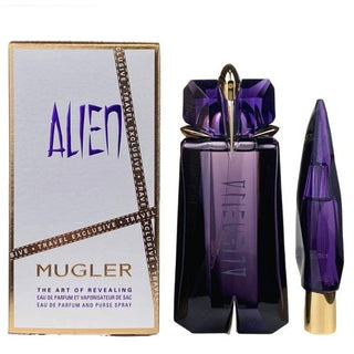 Set Thierry Mugler: Alien, Eau De Toilette, da donna, 90 ml + Alien, Eau De Toilette, da donna, 10 ml