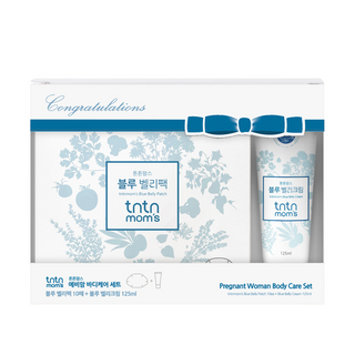 Set Tntn Mom's : Blue Belly, Antismagliature, Crema Corpo, Pancia, 125 ml + Set, Blue Belly, Antismagliature, Patch Trattamento Locale, Pancia, 10 pz