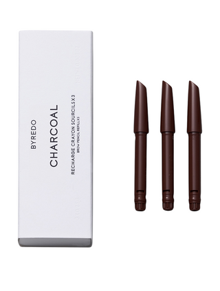 Byredo Set Trio, All-In-One, Matita Crema Per Sopracciglia, 04, Carbone, Ricarica, 3 pz, 0,25 g