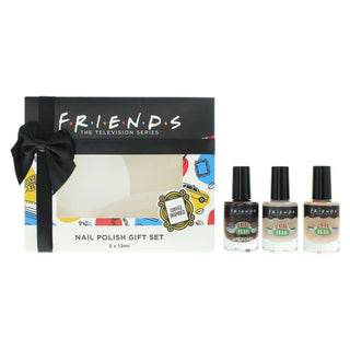 Set Trio Warner Bros Friends Smalto per unghie resistente alle scheggiature Caffè 3 pezzi 12 ml