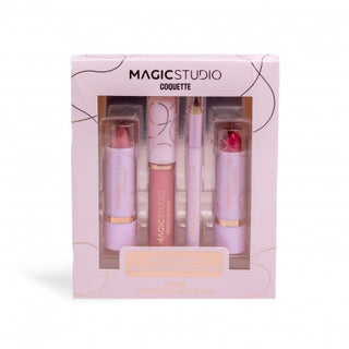 Magic Studio Lippen-Make-up-Set Lip Love Coquette 