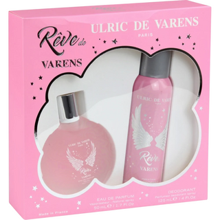 Set Ulric De Varens: Reve De Varens Eau De Parfum da donna 50 ml + Reve De Varens Deodorante Spray da donna 125 ml