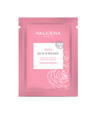 Set, Valcena, Acive Shot, Idratante, Maschera in tessuto, Viso, 5 pz, 25 ml