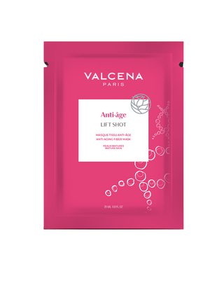 Set, Valcena, Lift Infusion, Anti-Age, Maschera in tessuto, 5 pz, 25 ml