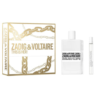 Colocar Zadig & Voltaire: This Is Her Eau De Parfum para mujer 100 ml + This Is Her Eau De Parfum para mujer 10 ml