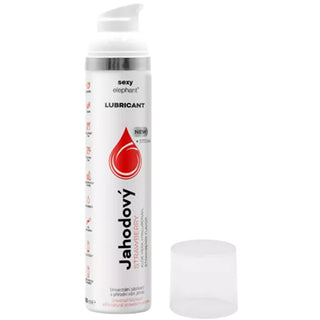 Sexy elephant Strawberry Lubricating Gel 100 ml