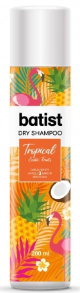 Batist Shampoo A Secco Tropical Exotic Fruits Batist 200 Ml