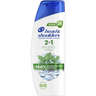 Head & Shoulders Shampoo Antiforfora 2In1 Mentolo Fresco 250 Ml