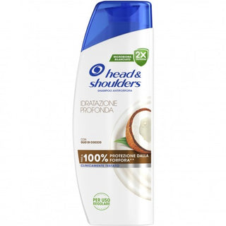 Head & Shoulders Shampoo Antiforfora Idratazione Profonda Con Olio Di Cocco 250 Ml