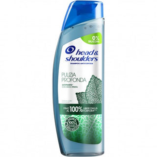 Head & Shoulders Shampoo Antiforfora Pulizia Profonda Antiprurito Con Menta Piperita 250 Ml