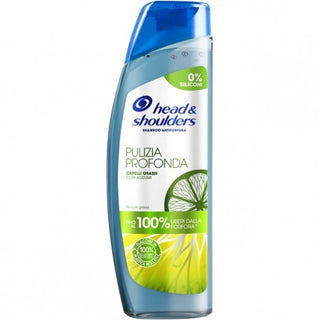 Head & Shoulders Shampoo Antiforfora Pulizia Profonda Capelli Grassi Con Agrumi 250 Ml