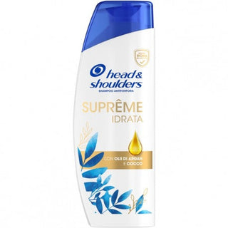 Head & Shoulders Shampoo Antiforfora Supreme Idrata Con Olii Di Argan E Cocco 250 Ml